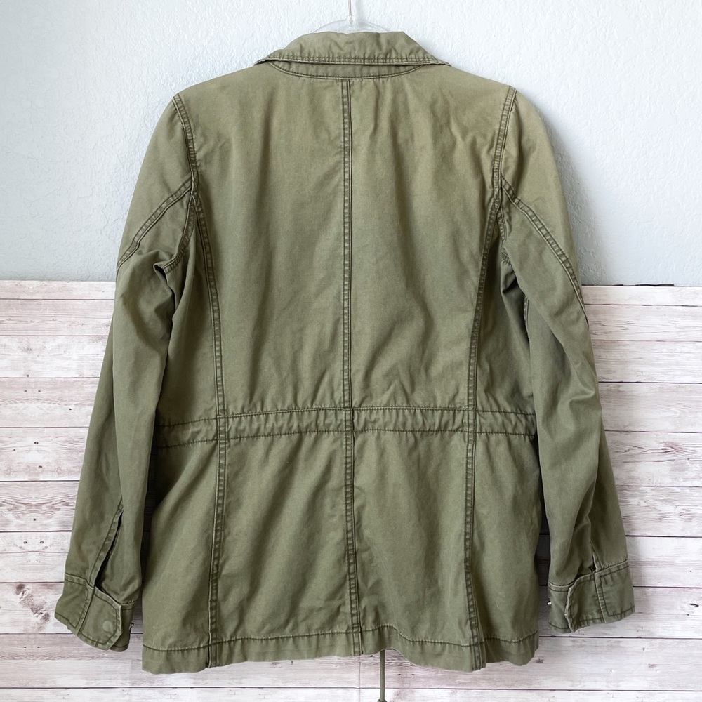 Madewell | Fleet Jacket Medium Olive Military Green - Picture 8 of 9